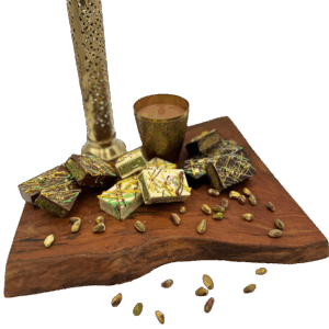 Pistachio Kunafa 100g Bars